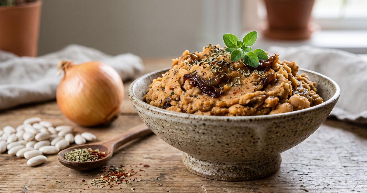 Smalec Roslinny, Polish White Bean and Apple Spread