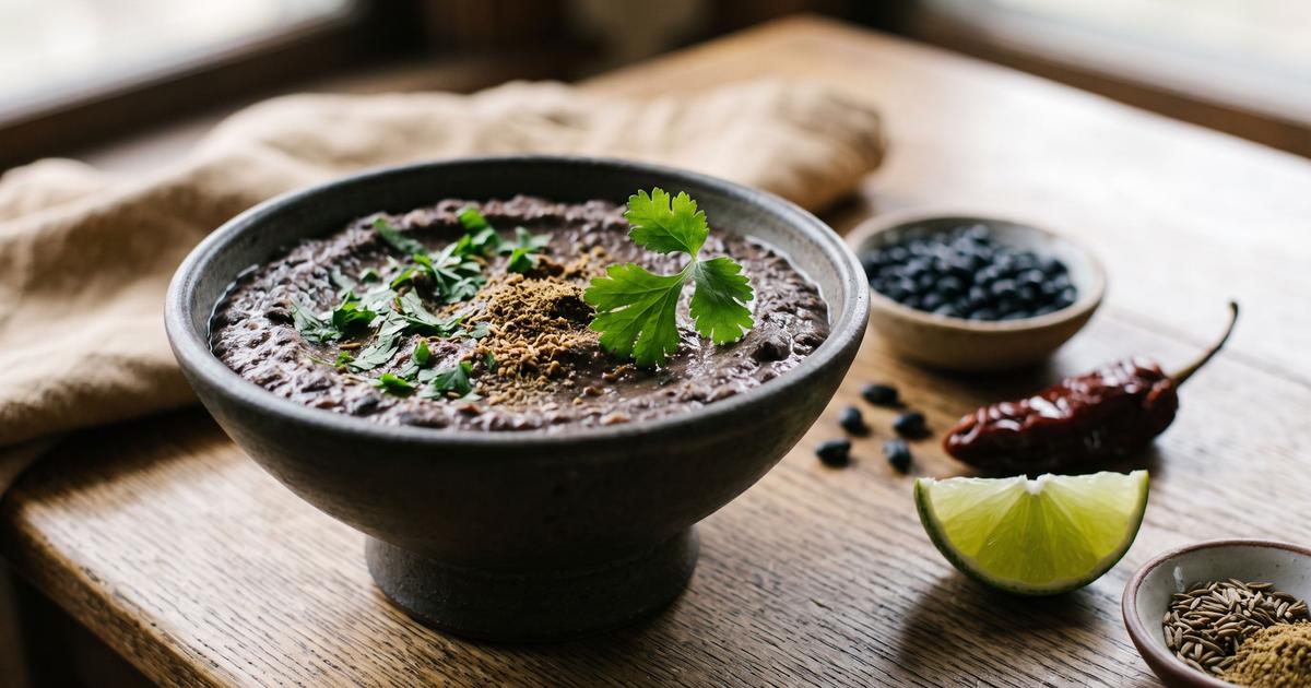 Smoky Black Bean Dip