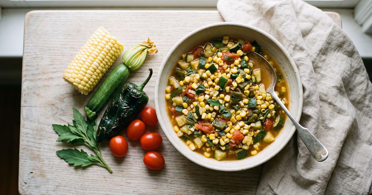 Sopa de Milpa, Mexican Cornfield Soup