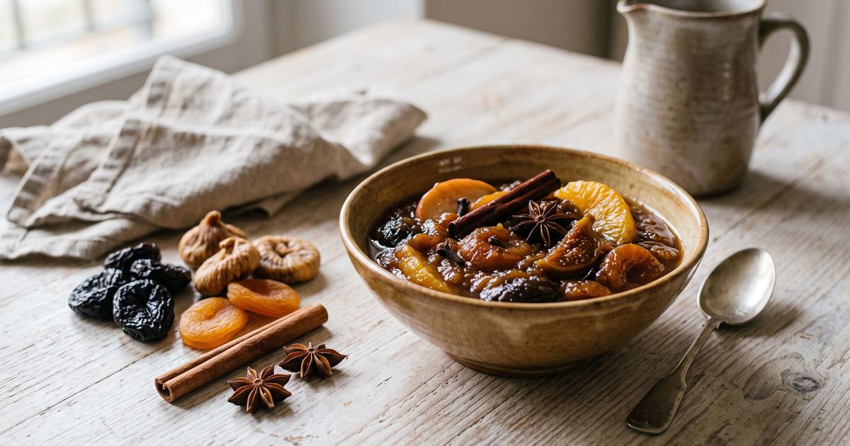 Spiced Dried Fruit Compote
