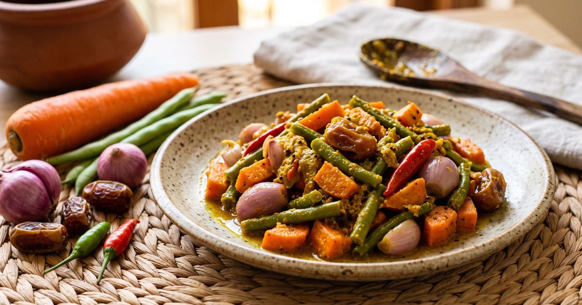Achcharu, Sri Lankan Vegetable Pickle