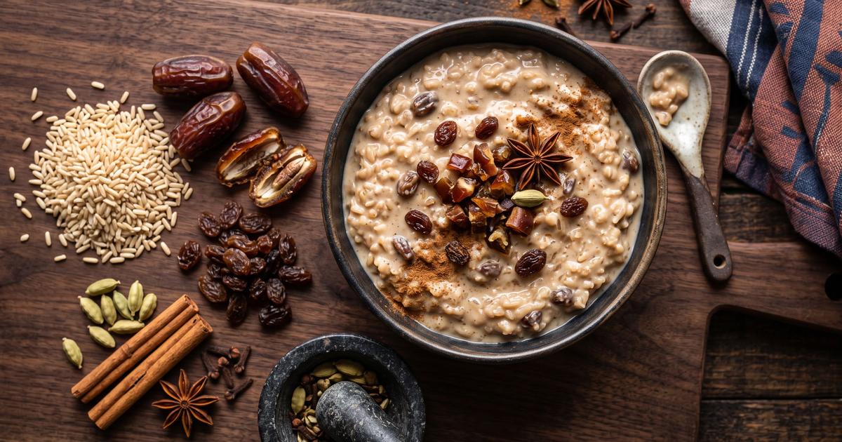 Swahili Cardamom Rice Pudding with Dates
