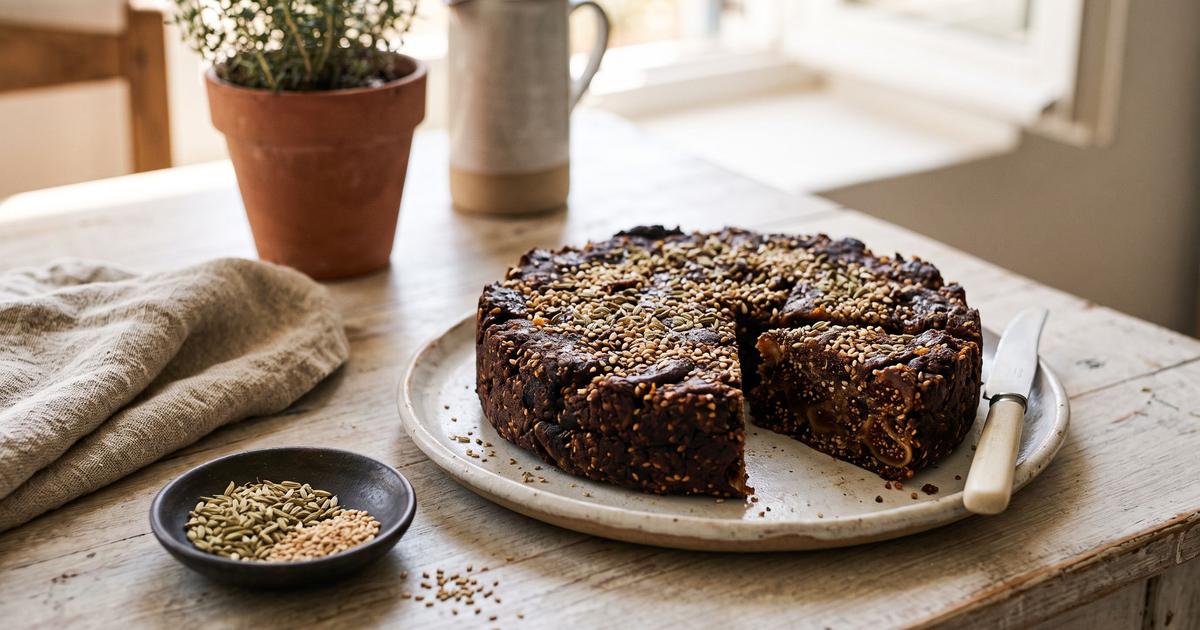 Sykomaida, Cycladic Pressed Fig Cake