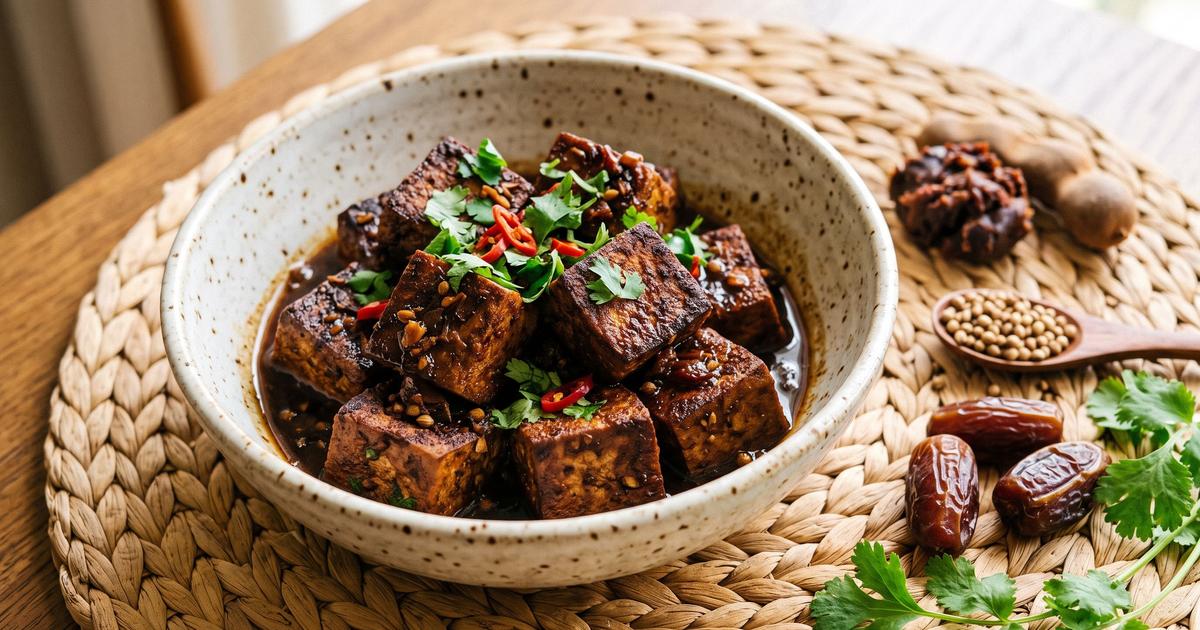 Tahu Bacem, Javanese Sweet Braised Tofu
