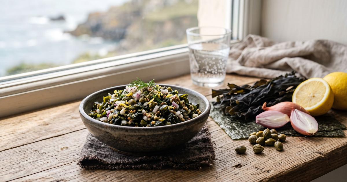 Tartare d'Algues, Breton Seaweed Tartare