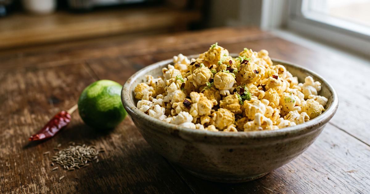 Tex-Mex Chili-Lime Popcorn