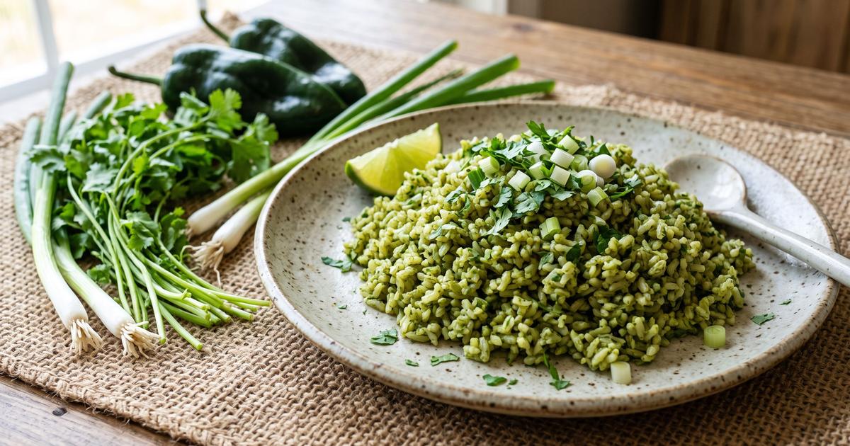 Tex-Mex Green Rice