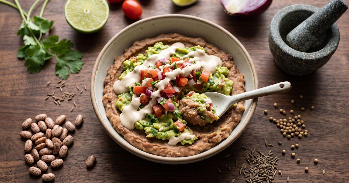 Tex-Mex Layered Bean Dip