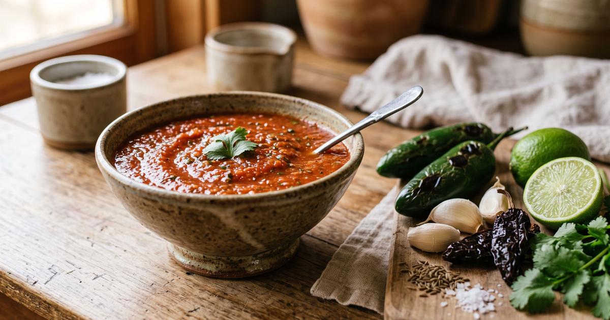 Tex-Mex Restaurant-Style Salsa Roja
