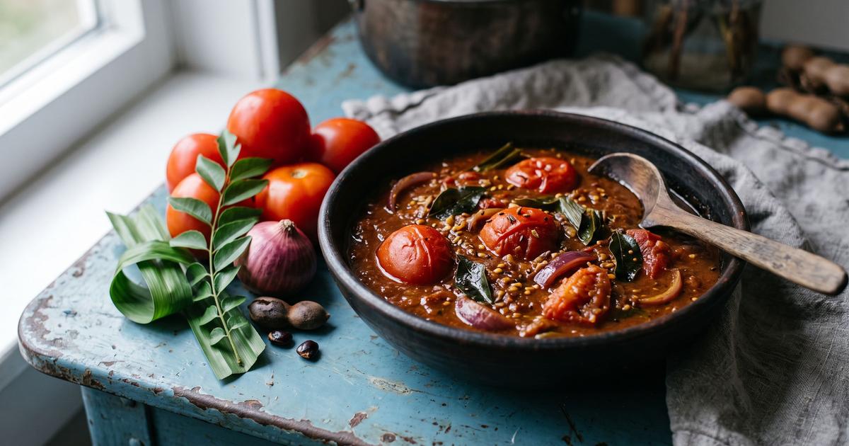 Thakkali Curry, Sri Lankan Tomato Curry