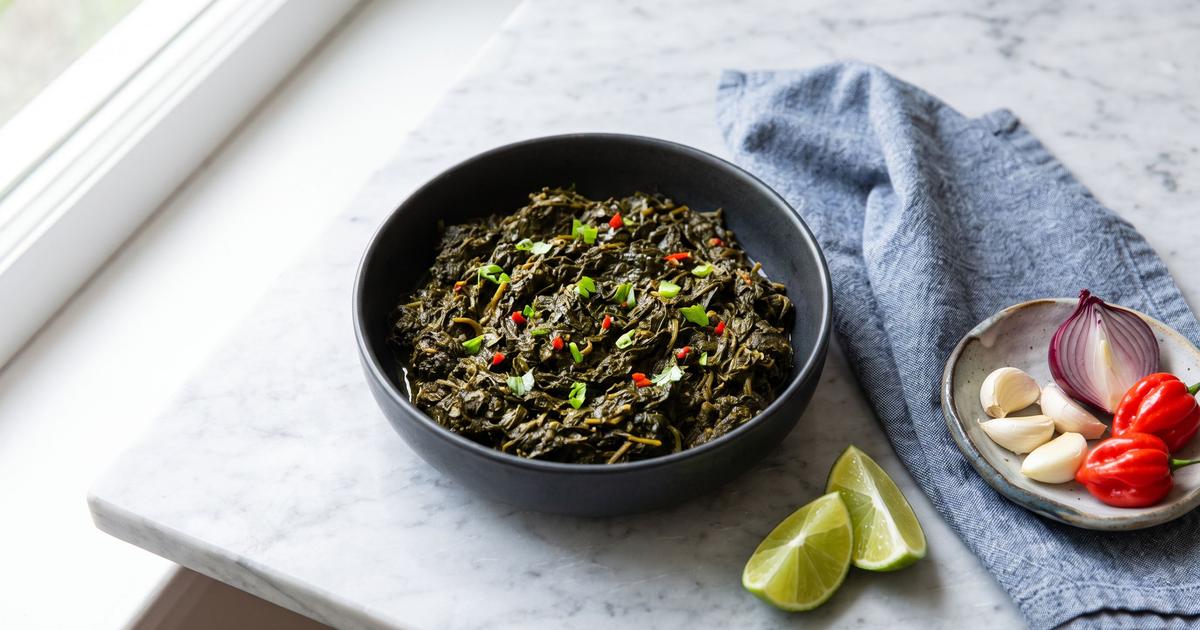 Trini Spinach Bhaji