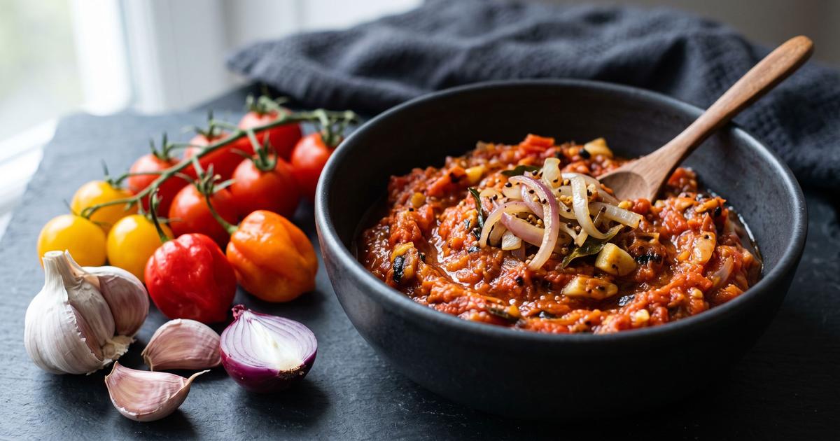 Trinidadian Tomato Choka