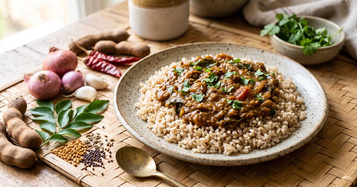 Vatha Kuzhambu, Tamil Tamarind Gravy