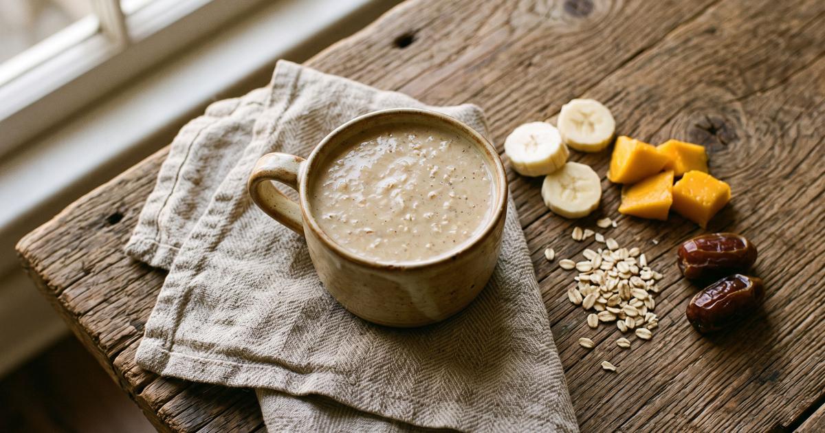 Vitamina de Banana, Brazilian Breakfast Smoothie