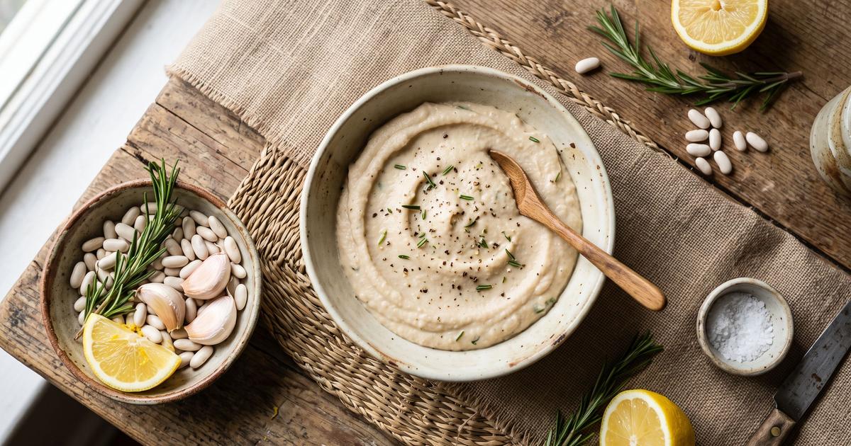 White Bean and Rosemary Dip
