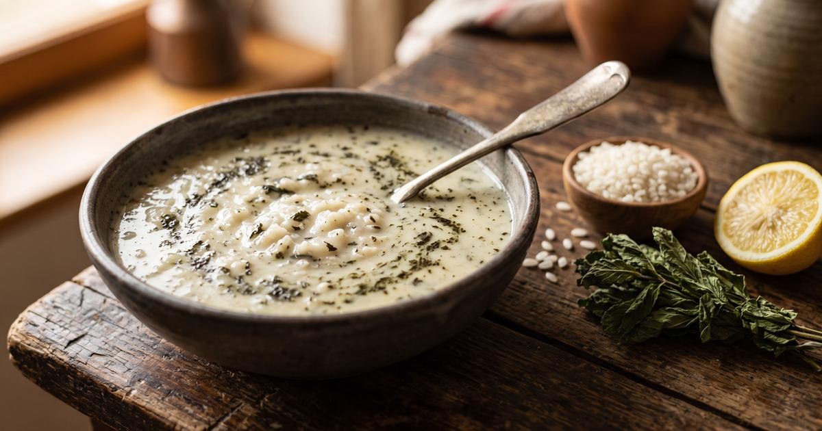 Yayla Çorbası, Turkish Yogurt and Rice Soup