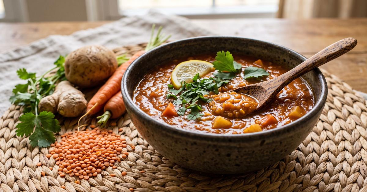 Yemisir Shorba, Ethiopian Lentil Soup